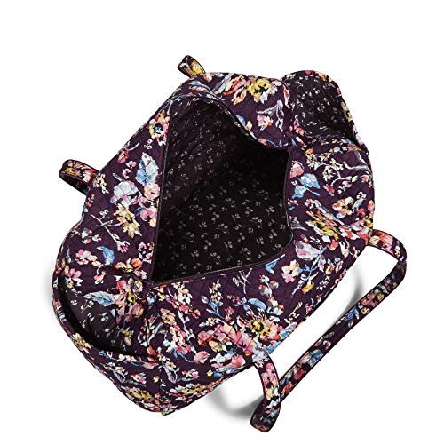 Vera Bradley Women's Vera Bradley Women s Signature Cotton Large Travel Duffel Travel Bag Indiana Rose One Size, Indiana Rose, Large 22 US