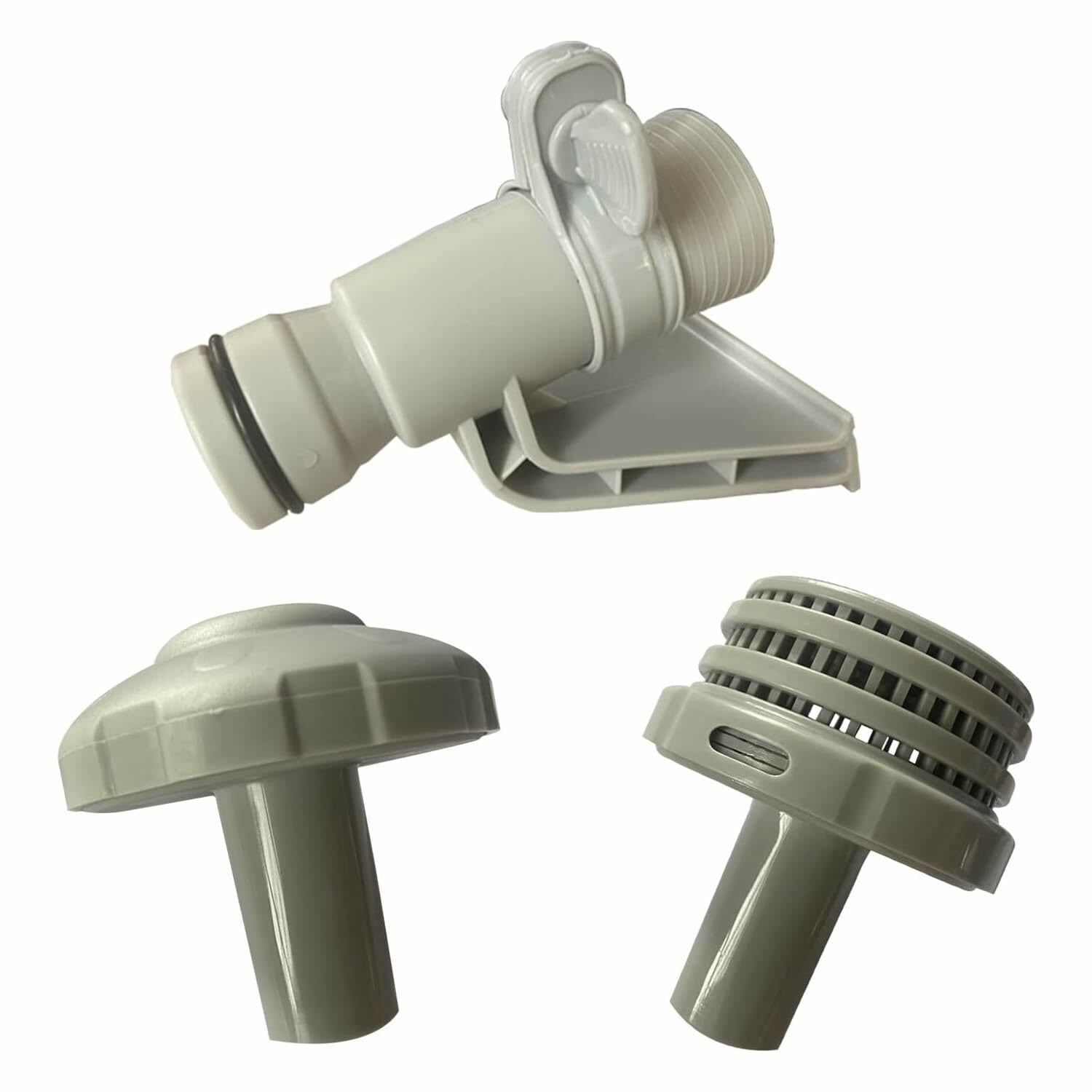 Damyprd Does Not Apply 1.25" Inlet Jet Nozzle &Hose Holder &Pool Strainer Grid For Ground Swimming Pool