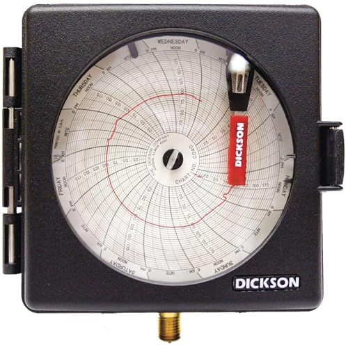 Dickson PW476 Pressure Chart Recorder, 0 to 300 PSI