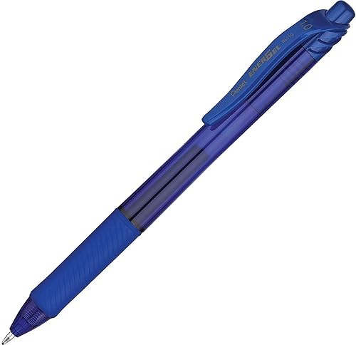 Miniatura 3 de Pentel 798182 EnerGel-X RollerGel Bolígrafos de gel retráctiles de punta gruesa tinta azul