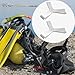Yiju Fin Keepers Gripper Strap Silicone Equipment Easy Pull on Secure Scuba Diving Fins for Water Sports Spearfishing Underwater, White S 35 to 38