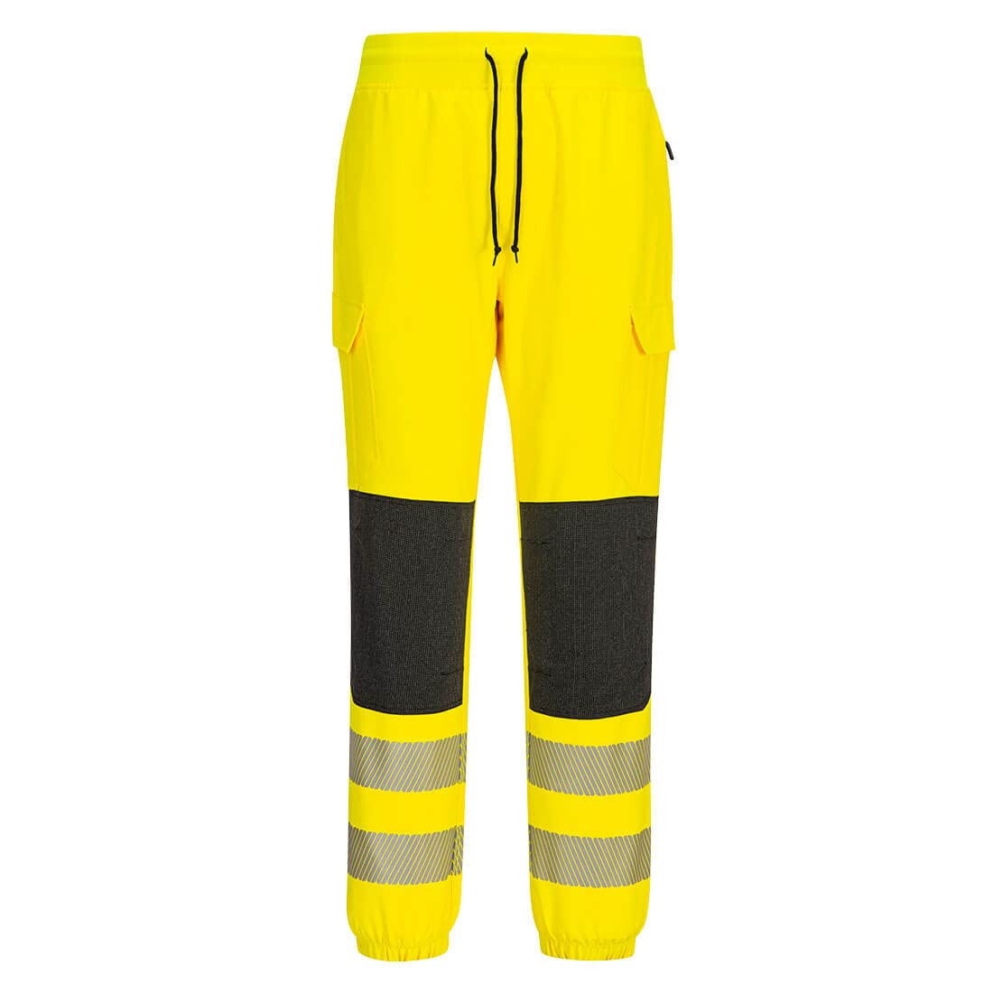 Portwest Warnschutzhose KX346 - PW3 Warnschutz Flexi Jogger Gelb/Schwarz