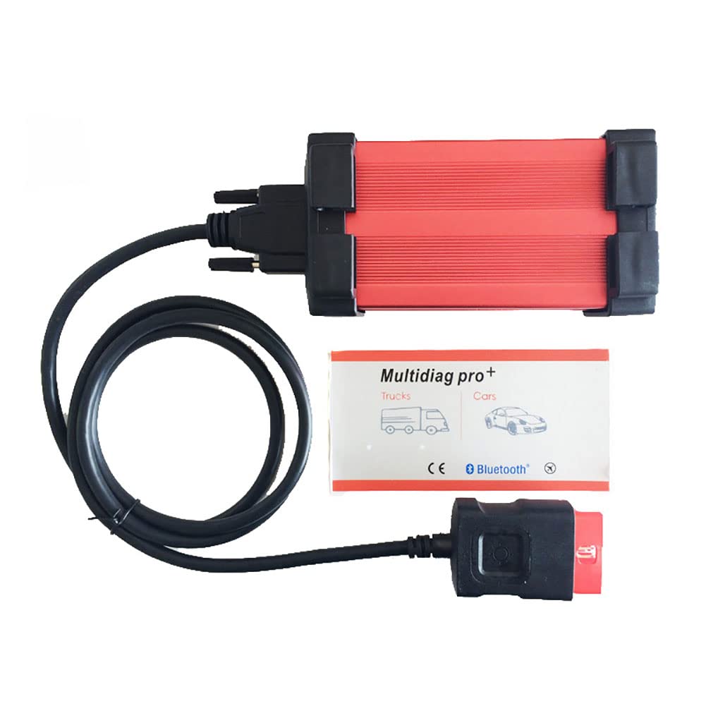 OBD2 Diagnosegerät Scanner, Qualität Multidiag Pro + Professionelle TCS Pro Plus Bluetooth Für PKW Und LKW Auto OBDII Diagnosewerkzeug