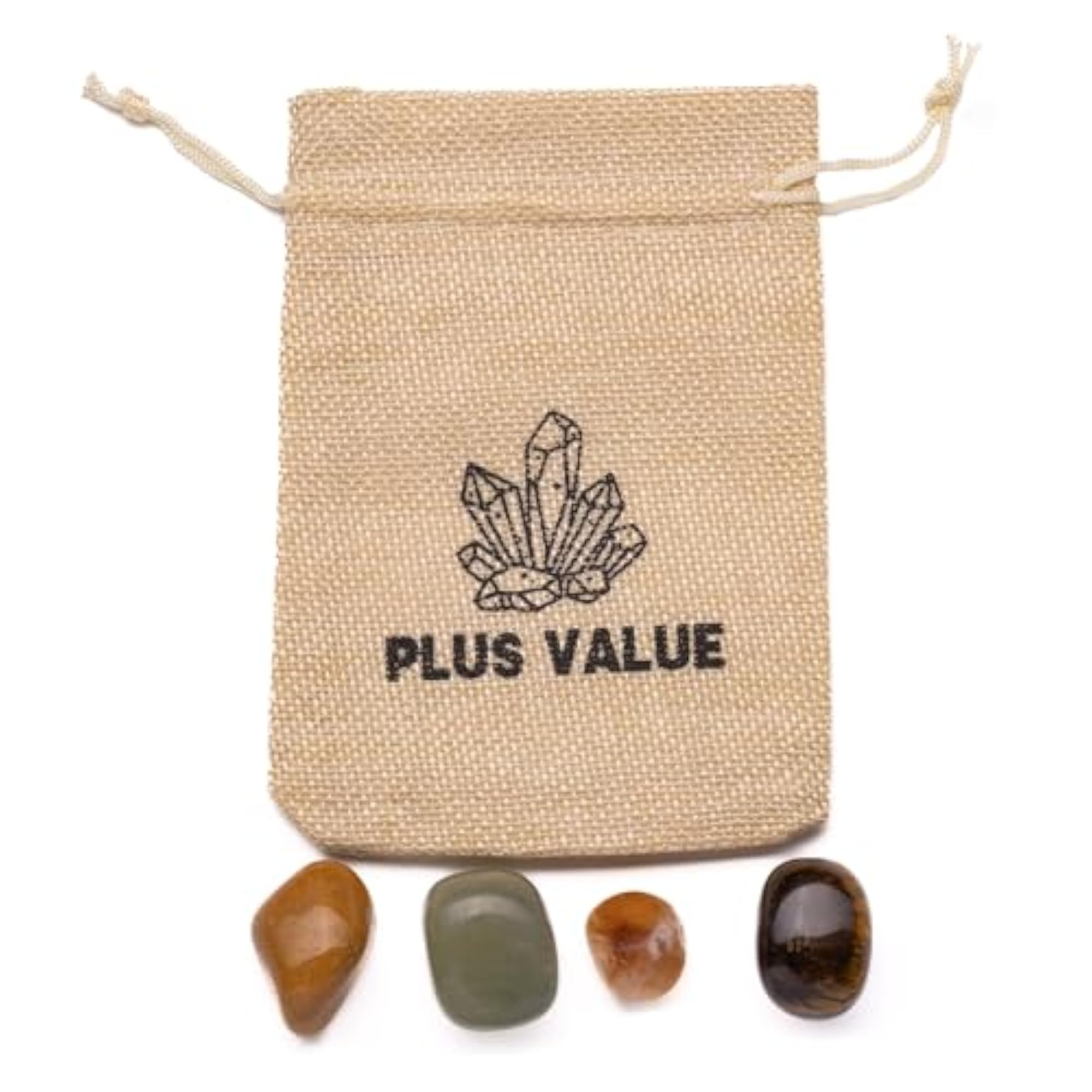 Reiki Healing Crystal Bag for Luck & Prosperity
