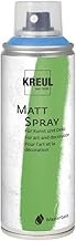 KREUL 76319 - Spray de Color Azul Cielo, 200 ml, Pintura clásica Mate en Spray a Base de Agua Altamente pigmentada e Impermeable Resistente a la Espuma de poliestireno para Interiores y Exteriores