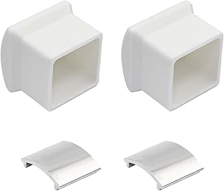 AC36-2 Ladder Stabilizer Rubber End Caps, Compatible with Werner Extension Ladder Standoff AC78 & AC76, Replacement Bumpers and Pads - 2 Pack