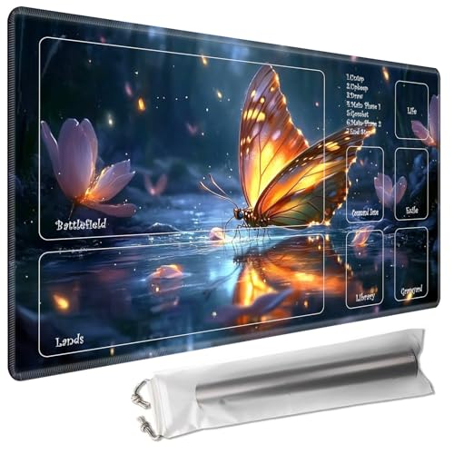 MTG�Q�[���v���C�}�b�g 24 x 14�C���` �o�^�t���C�f�U�C�� �}�W�b�NTCG���o�[�v���C�e�[�u���}�b�g �J�[�h�v���C�}�b�g ���炩�ȕ\�ʎ��[�o�b�O�t���g���[�f�B���O�J�[�h �C���N����Q�[���}�b�g �]�[���t�� �}�E�X�p�b�h�f�X�N�}�b�g