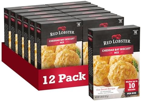 Red Lobster Cheddar Bay Biscuit Mix, 11.36-Ounce Boxes (Pack of 12)