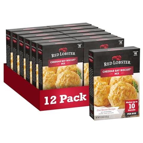 Red Lobster Cheddar Bay Biscuit Mix, 11.36 oz Box (Pack of 12) Cover