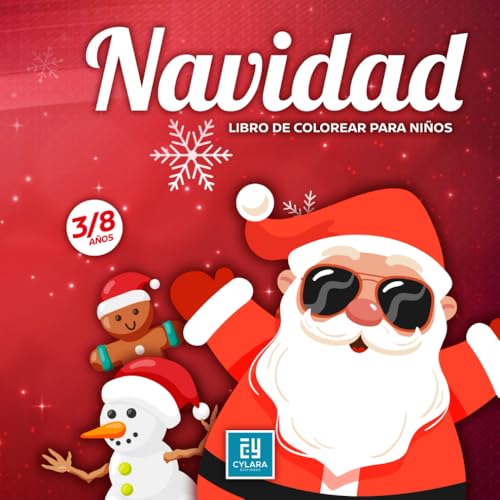 Imagen de COLOREA LA NAVIDAD: Libro de colorear para niños