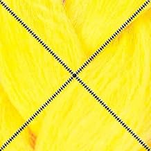 Kanekalon Jumbo Braid Extension Hair Yellow PACKAGING MAY VARY