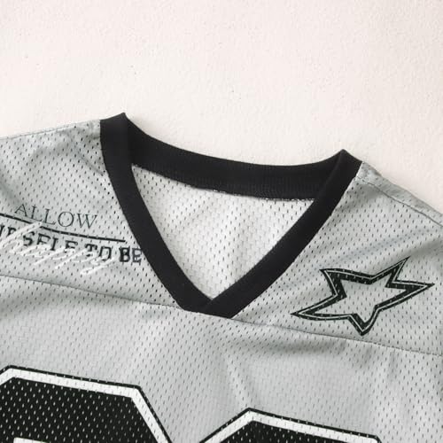Image of Girls Boy Jersey Shirt Kids Y2k Baggy Tshirt 88 Graphic Tees