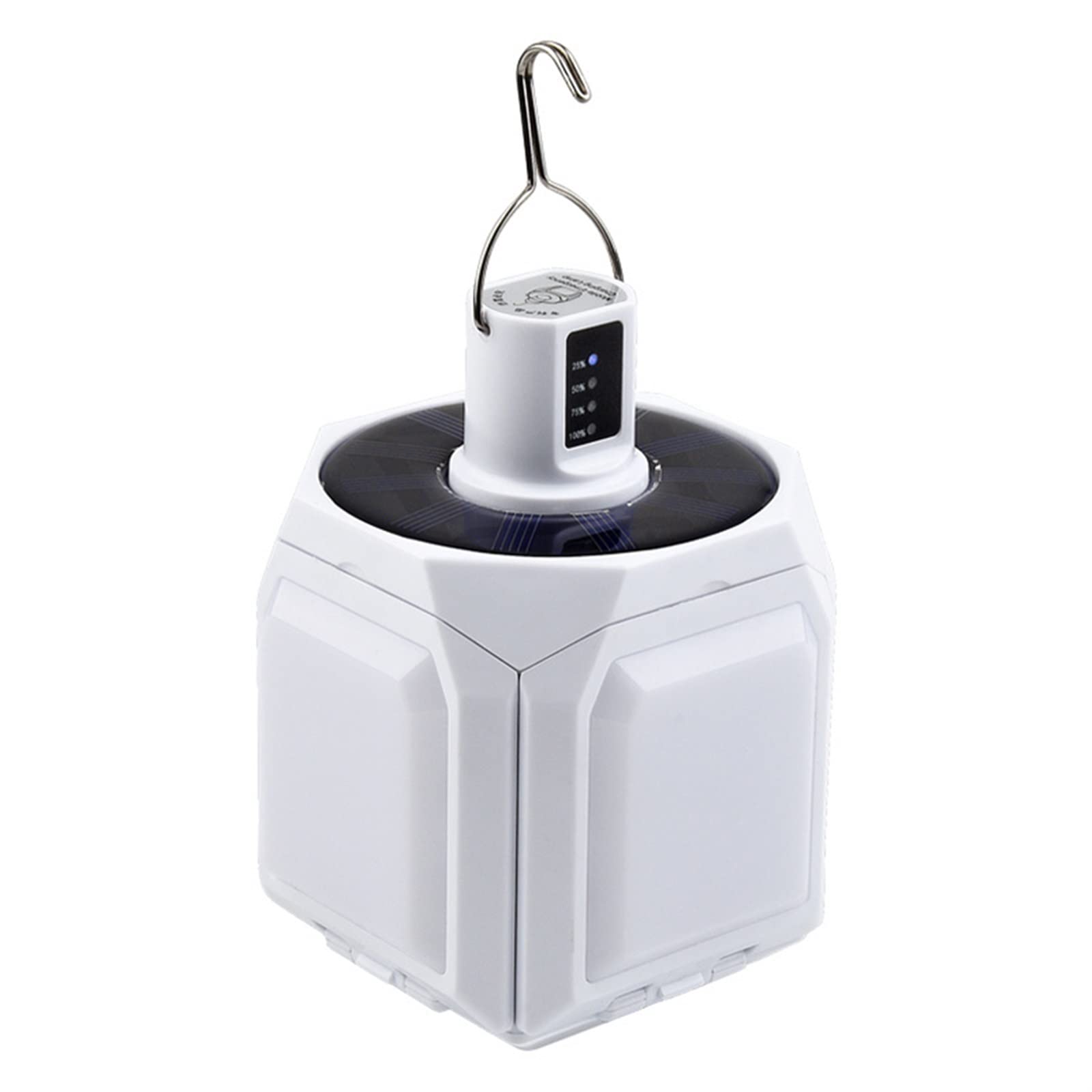 Ampoule solaire extérieure USB pliable pour illuminer vos soirées sur la terrasse du jardin