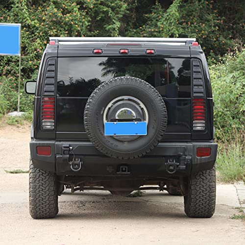 Protector de cola de acero inoxidable para Hummer H2 2003-2009 3