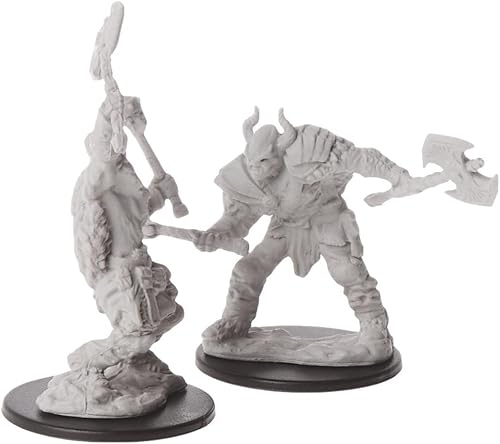 Miniatura 5 de Pathfinder Deep Cuts Unpainted Miniatures Wave 3 Half-Orc Macho Bárbaro