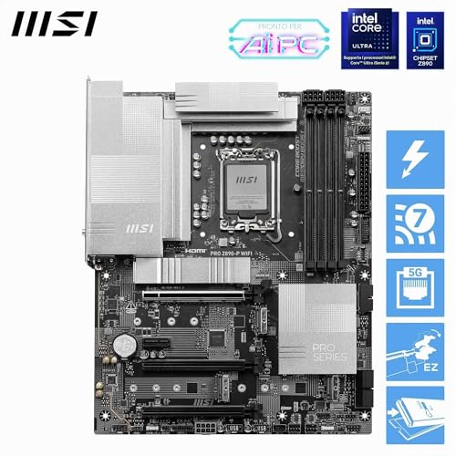 MSI PRO Z890-P WIFI Scheda Madre ATX - Supporta Intel Core Ultra Processors (Serie 2) - Scheda madre - Immagine 1