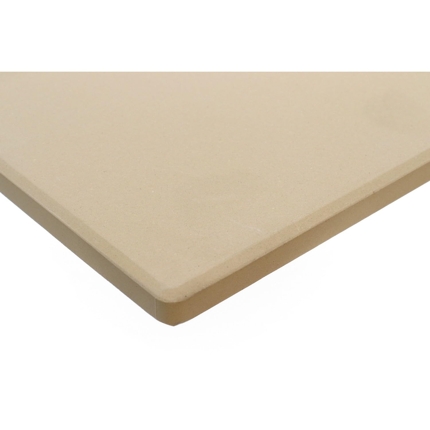 Piedra para pizza de 33 x 33 cm para horno y barbacoa, piedra cuadrada de cordierita con 1,5 cm de grosor, temperatura máxima de 800 °C, ideal para pizza crujiente, pan, galletas y más, para