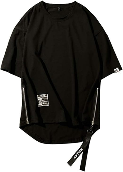 Amazon Yojap Tシャツ 7分袖 ボートネック 無地 メンズ カジュアル ゆったり 半袖 夏服 ファッション Tシャツ カットソー 通販