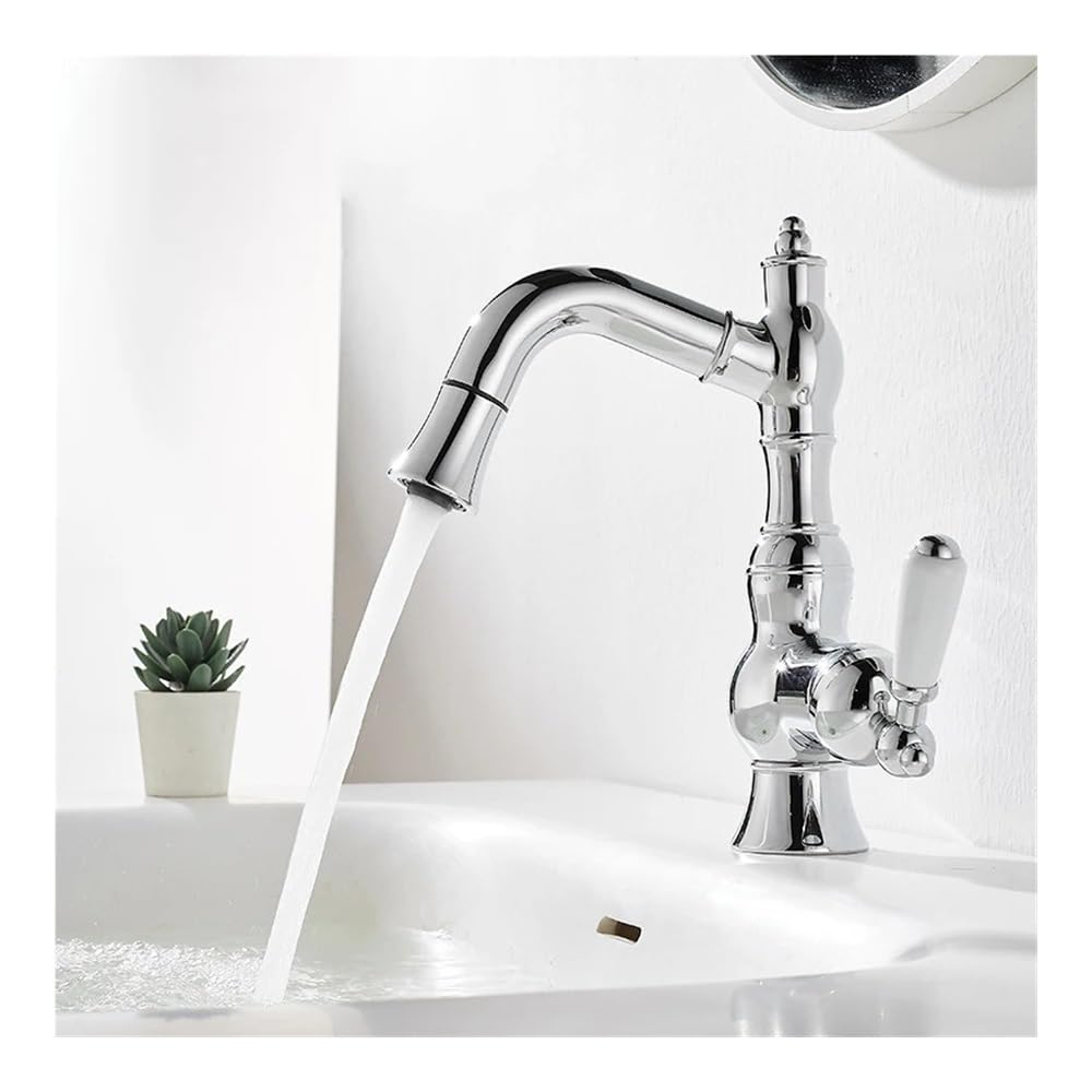 Robinet extractible contre les éclaboussures de votre lavabo