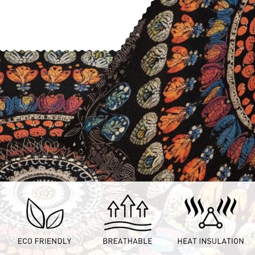 Sets de table anti-tache mandala protégeant de la chaleur pour votre cuisine - 4