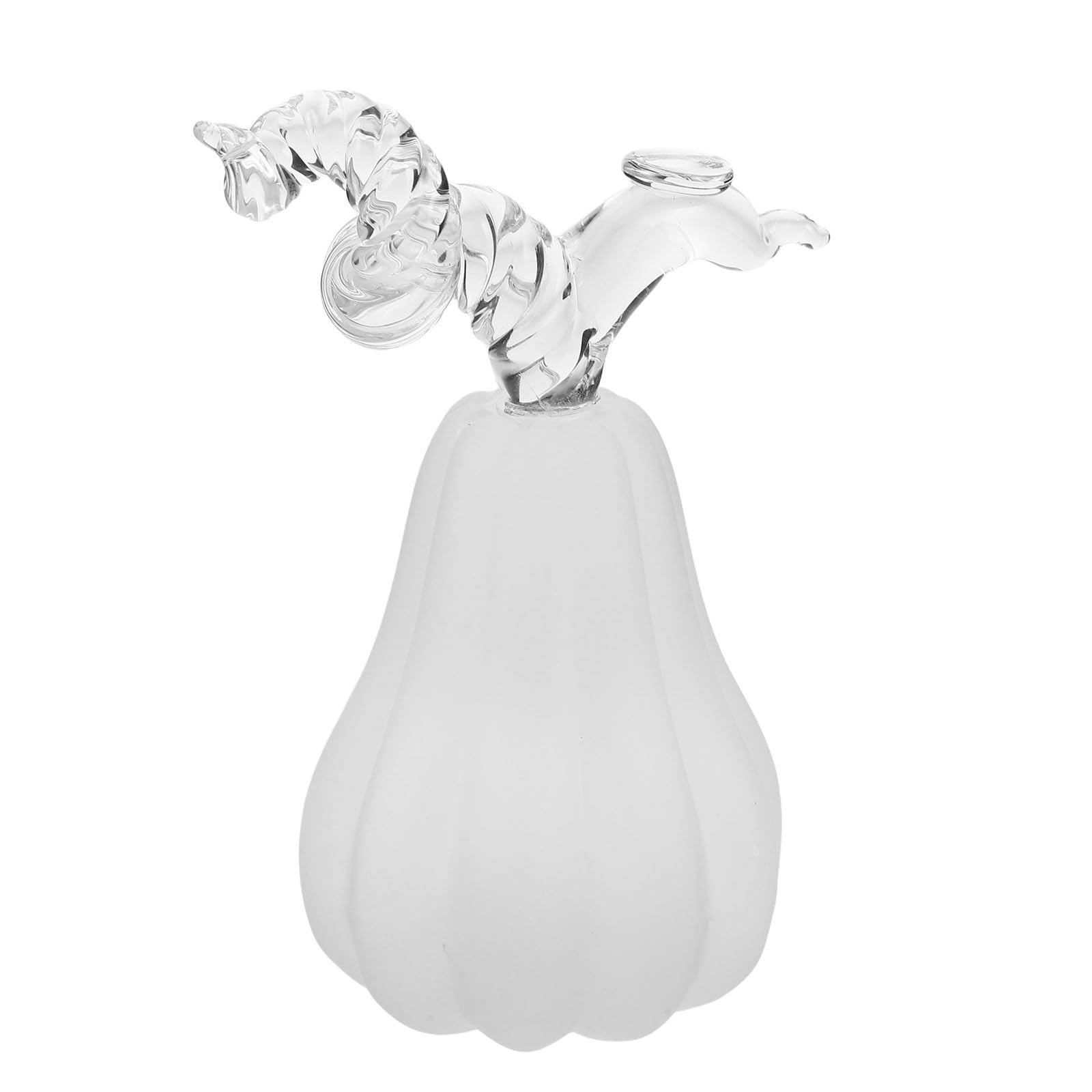 Citrouille en cristal blanc Luxshiny idée cadeau déco automne chic