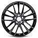 For 2018-2024 Toyota Camry 19 Inch Painted Gloss Black Rim - OE Direct Replacement - Road Ready Car Wheel