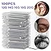 100Pcs Mixed Piercing Needles - Usiriy 20G 18G 16G 14G 12G Hollow Needles Ear Nose Piercing Needle for Lip Tongue Belly Navel Nipple Professional Piercing Tools