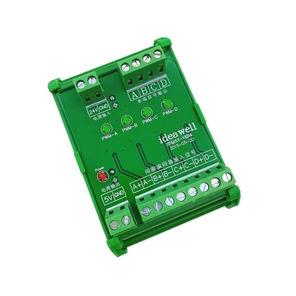 Convertisseur de signal d'encodeur différentiel 0-3.2MHz à collecteur ouvert