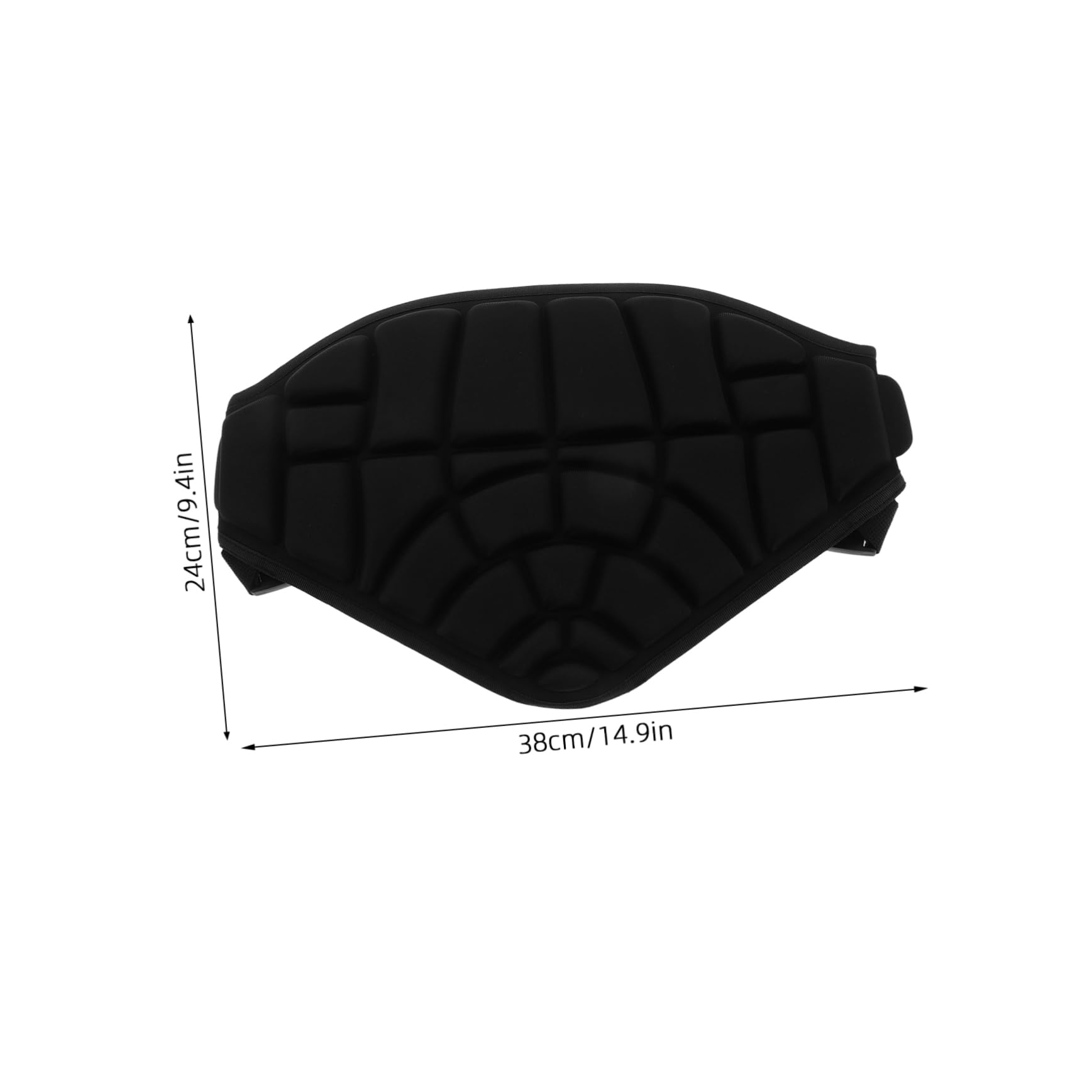 KICHOUSE Kids Hip Protection Pads Adjustable Breathable Butt Protector for Skating Skiing and Snowboarding for Children Outdoor Sports Safety