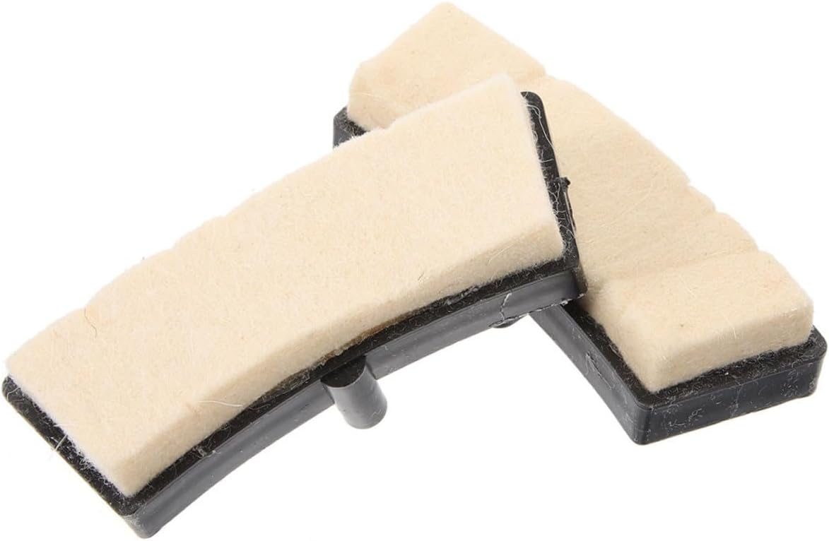 1 Pair Wool Brake Pads for Stationary Exercise Bikes High Performance Drag Pads for Smooth Indoor Cycling Easy Installation Quick Replacement Parts Slip Control for Enhanced