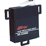 multiplex servorahmen Diemensionen: 30 x 10 x 34 mm Hitec / Multiplex Servo hs-125mg (Mikro, Segelflugzeug, 3,5 kg / 6,0 V, 0,13 Sek / 60 *)
