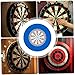 Jorzer Dartboard Surround EVA Round Darts Board Surround Ring Protective Dartboard Backboard Detachable Blue Darts Board Wall Protector for Home, Club, Bar.