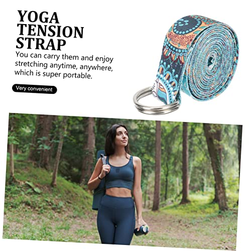 KOMBIUDA Suporte Para Tapete De Exercícios Tiras De Ioga Para Alongamento Faixa De Fitness Faixas El