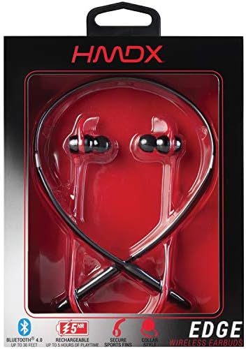HMDX HX-EP600BK Bluetooth Earbuds Black 