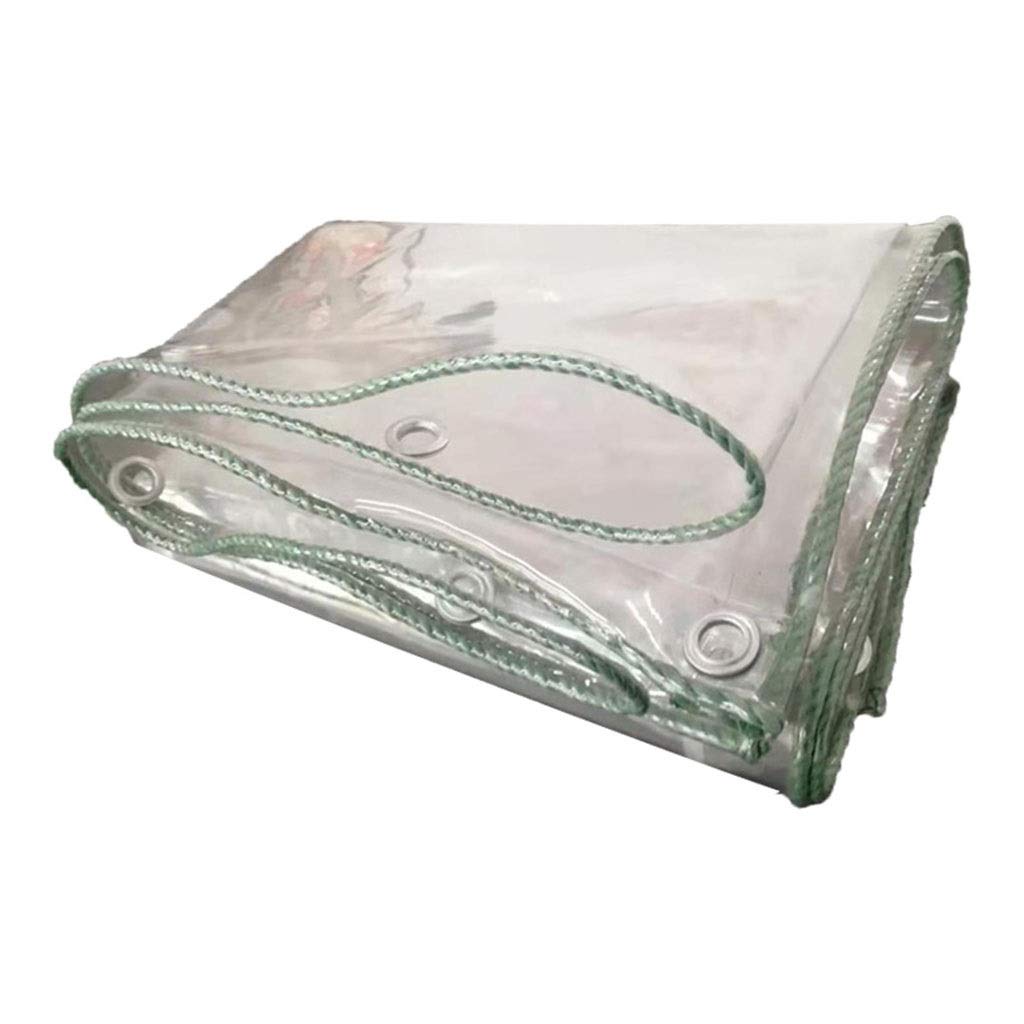 Cortina de lluvia transparente contra viento lona de PVC impermeable OKUOKA lavable