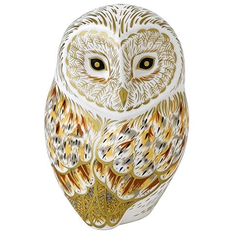 Royal Crown Derby - Paperweight - Winter Owl Cover