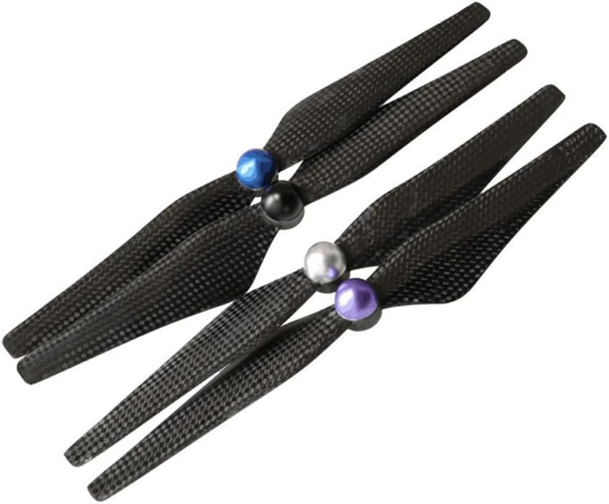 Carbon Fiber Propellers for DJI Phantom 3 Self-locking and Self-tightening, Aerial Photography Accessories(4 pack)