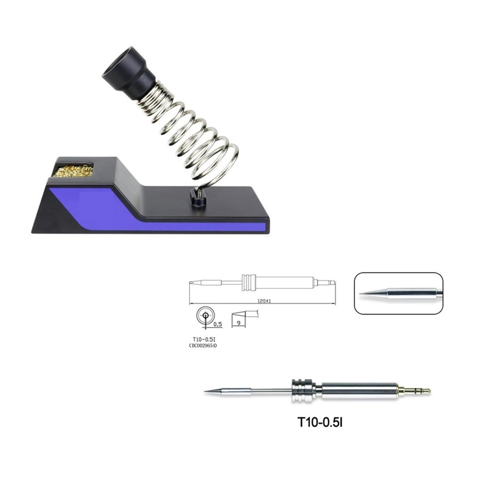 Stacja lutownicza, Przenośna lutownica USB GT-2010, cyfrowy wyświetlacz LED 5V 2A