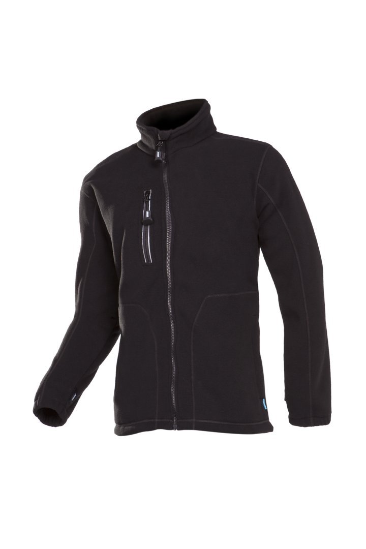 SIOEN 612ZA2T01N15XL Merida Fleece Jacket, X-Large, Black