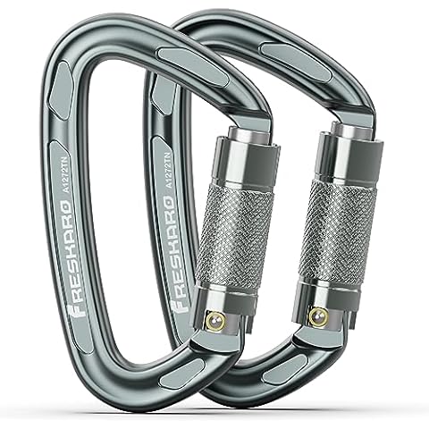 FresKaro 25kN Auto Locking Carabiners Cover