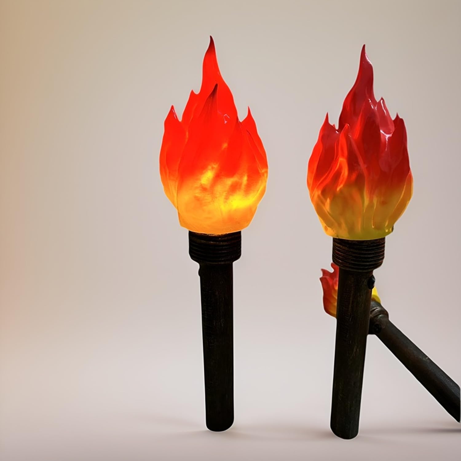 Lustige Taschenlampe Spielzeug Realistische Clutch Taschenlampe Dekoration Licht Requisiten Leuchtender Zauberstab Spielzeug für Schule Charaktere Camping Wettbewerb Party Requisiten