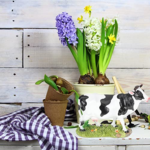 Ganazono Farm Toys Cow Figurines Cow Toy Figure Garden Farm Animal Calf Statue Tabletop Sculpture For Office Home Desktop Craft Decoration Indoor Outdoor Patio Lawn Art Ornaments Home Decor #TOP1