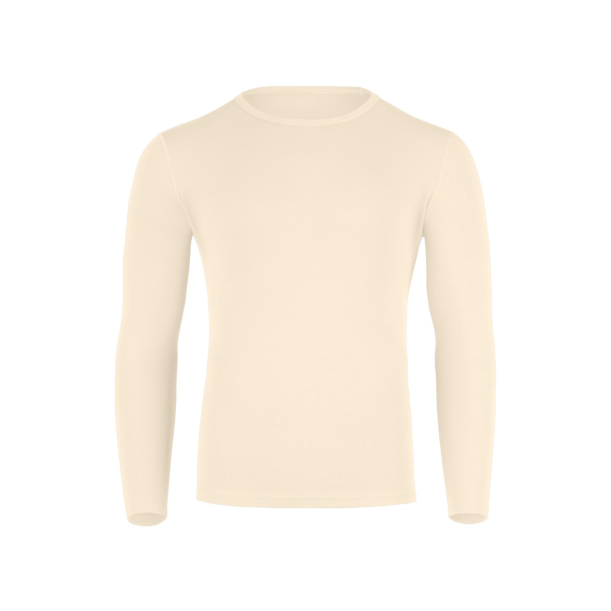 menique 100% Merino Wolle Herren Langarmshirt – Slim Fit Thermounterwäsche Baselayer Longsleeve Shirt für Wandern, Ski & Outdoor, Atmungsaktiv und Geruchsresistent