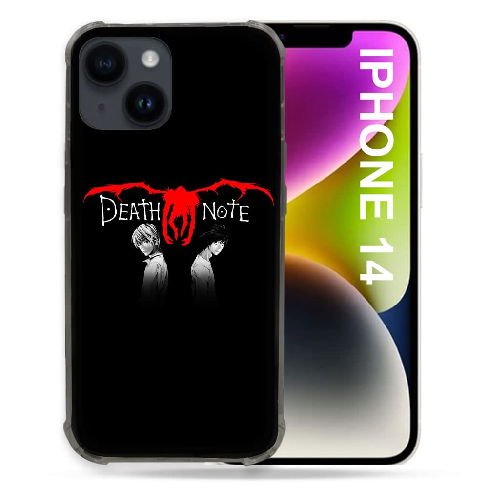 Cokitec Case for iPhone 14 (6.1) Manga Death Note Black