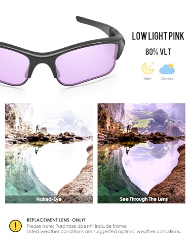 Image of BLAZERBUCK Replacement Lenses & Sock Kit for Oakley Flak Jacket XLJ Sunglass
