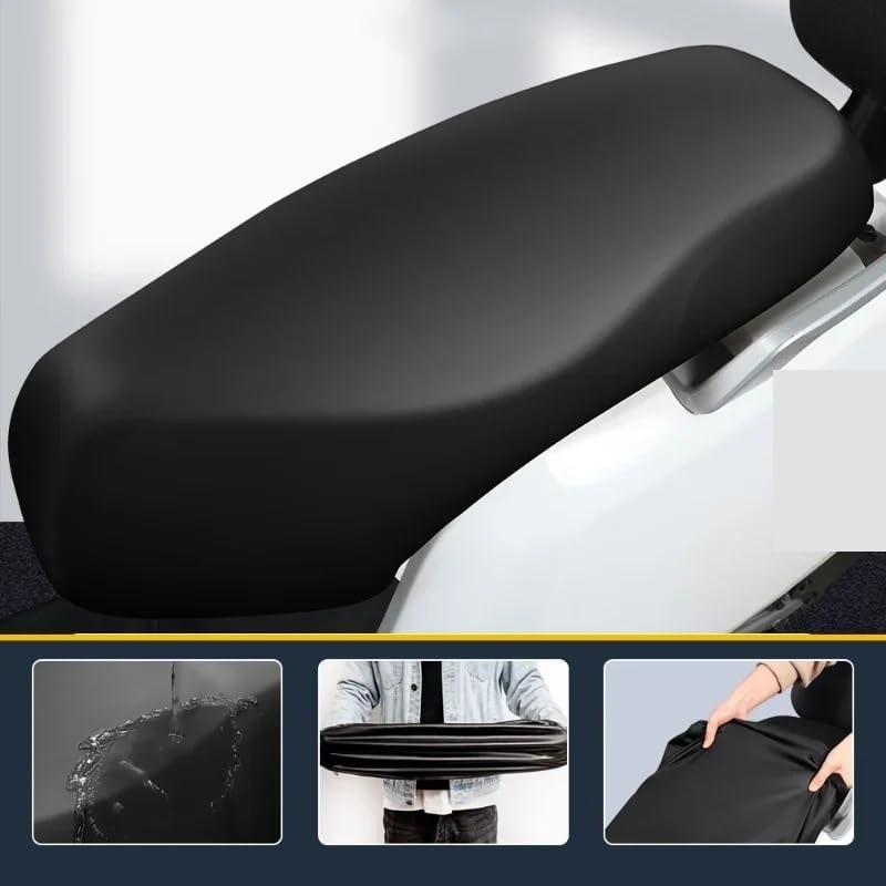 Cubre asiento moto transpirable con protector solar y cuero antideslizante FA 4