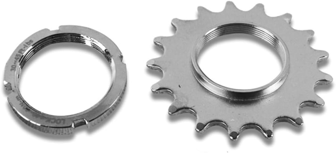 Fixed Gear Freewheel Cog Lockring Set for Fixie Track Bike