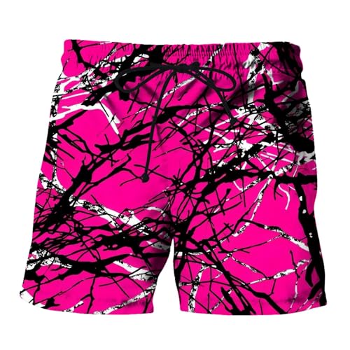 Fashiononly Hunting Camo 3D Print Hoodie Pink Camouflage Pattern Leaves Weeds Harajuku Streetwear Sweatshirt