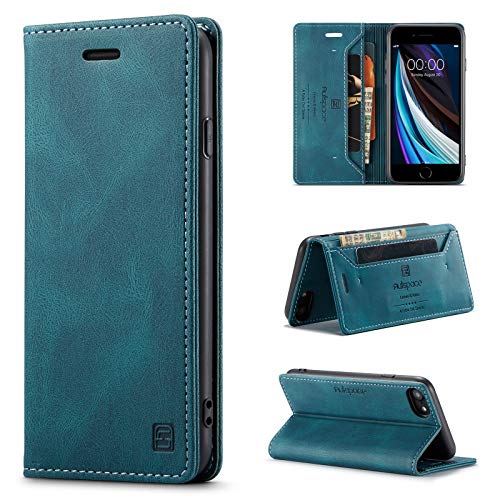 Malu1 iPhone 6/6s/7/8/SE(20) Wallet Case Flip Folio Leather Cell Phone Case Covers with Credit Card Holder for Apple iPhone 6/6S /7/8/se,Cell Phone Basic Cases