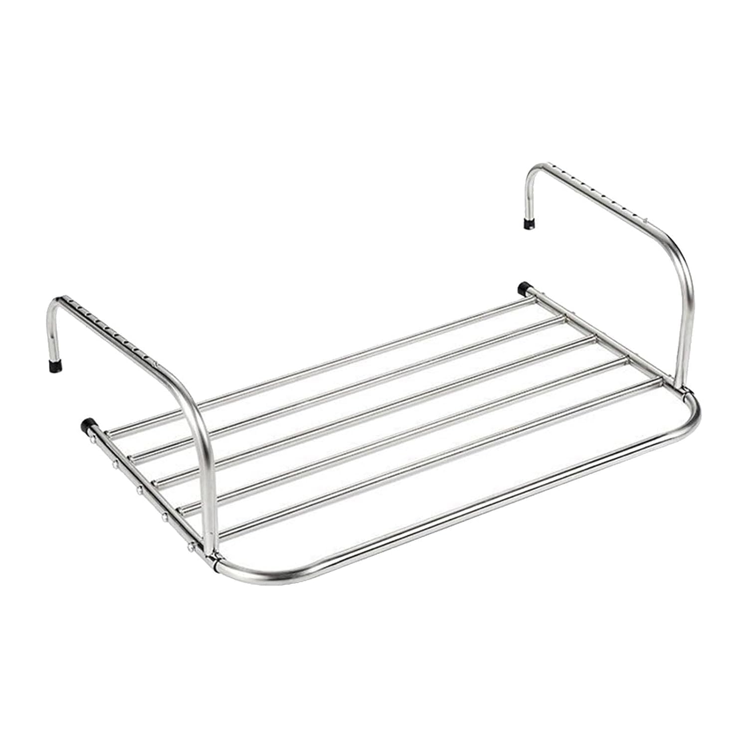 Laundry Drying Rack Multifunctional Adjustable Clothes Drying Racks Stainless Steel Laundry Rack Space Saving for Indoor and Outdoor - Balcony Windowsill Railings-image-41